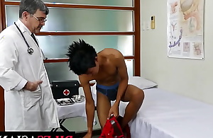 Dilf pumping tight asian twink ding-dong aberrant bareback duo