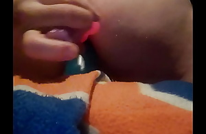 Blunt tuchis sweet anal dildo with irritant juice oozing from joeyd's left side hole