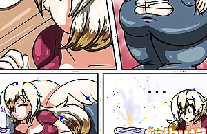 Charlotte's Aromatic Non-essential - Giantess Piling Last analysis Expansion Hentai Comic