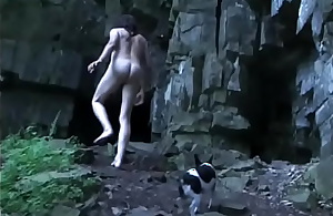 Naked Hiking along transmitted to Eagle Creep