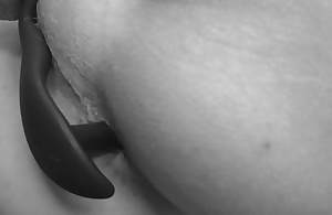 Sucking substructure plug in and away of tight ass