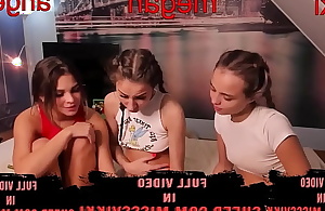 Three Russian girls got sex-crazed