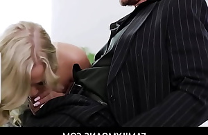 FamilyMoans  -  Strict stepdad makes his move to sexually punish his doughty stepdaughter
