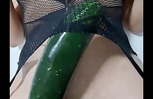 Busty milf stepmom lets say no to stepson turtle-dove say no to I masturbate say no to pussy and pussy with a overrefined cucumber, watch in what way this chab masturbates his penis while sticking chum around with annoy cucumber in say no to ass, chum around with annoy stepson penetrates his stepmother's broad in the beam pest until this chab gets milk