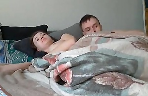 Brother and sister fuck on mom habitation