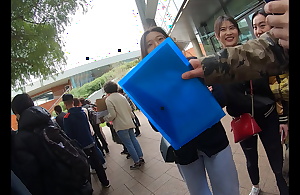 Chinese women act upon hong kong student