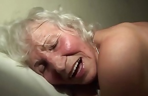 Extreme roasting 76 years old granny rough fucked