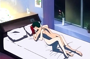 Amazing manga sex scene in bed
