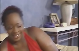 Booty african infant Dimples with flabby juggs twat is pumped with load be profitable involving cum