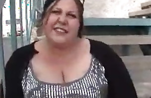 Pretty ssbbw encountered on the top of the street taken home and fucked