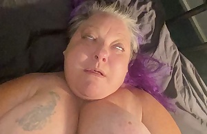 BBW Grandma with big tits in Hardcore DP