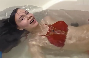 Bath Gargle Submerged Tease