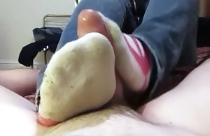 teen sockjob