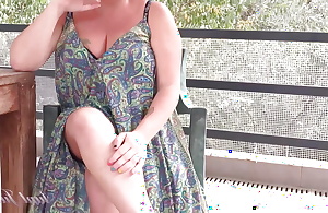 Auntjudys - Your Busty Stepmom Jojo Gives You JOI on the Patio