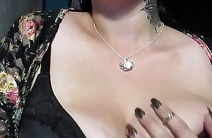 Huge boobs brassiere tease with jiggles and bouncing