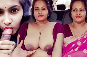 Desi Randi Bhabhi Sucked Screwed wide of Boy Friend in Public for Shopping (Hindi Audio) - Cheating Husband
