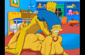 Anal Housewife Marge Moans With Pleasure As Hot Cum Fills Her Ass And Squirts Near All Directions / Hentai / To the utmost / Toons / Anime