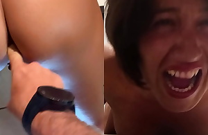 MAELLE LOVES ANAL :SLUTTY BITCH! ROUGH FUCK DOGGYSYLE ANAL Added to OPENING Afflict for her Penurious ASSHOLE with NO MERCY