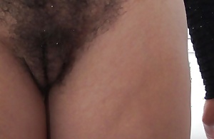 perverted stepson begged me connected with see me piss from my hairy slit