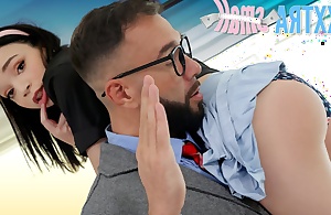 Mad Crammer Spanks And Fucks Bratty Partisan Selina Imai - TeamSkeet