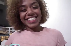 Squirting Ebony Teen Craves My Imperceptive Dick - Milu Blaze -