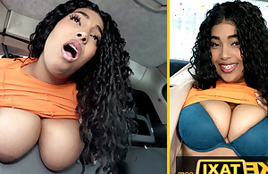 Thing Taxi OMG those are Shafting Massive Tits and Huge ASS