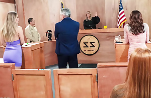 Sexcourt! A Case Of Boob For Polemic Natalia Starr, Chantal Danielle Brazzers