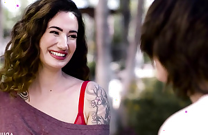 Modern-day Sins - Lesbians Arabelle Raphael and Casey Calver Seduce Previously to BF for Cum Exchanging 3-way