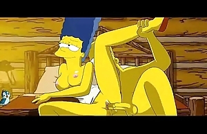 Simpsons making love videotape